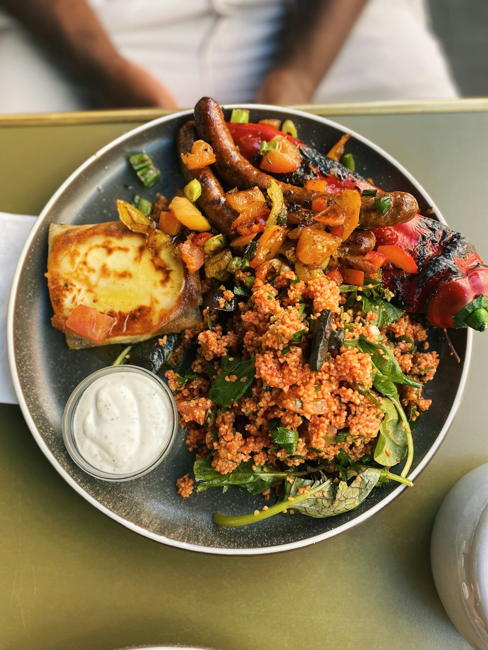 cooked food on black ceramic bowl