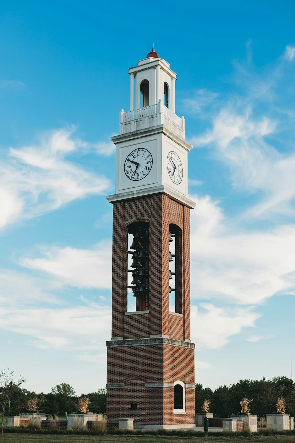 brown concrete tower under blue sky during daytime