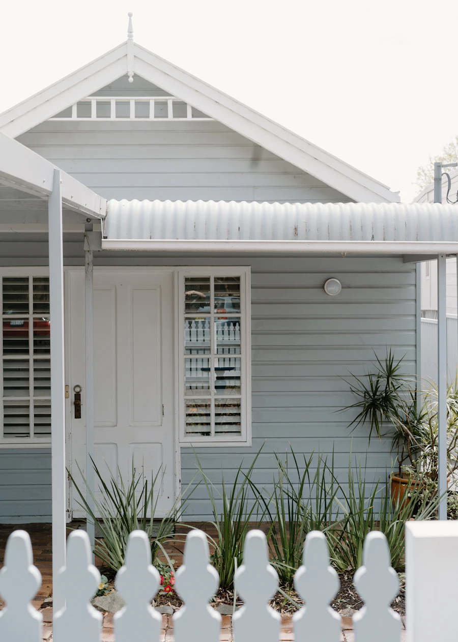 Classic Australian weatherboard home exterior
