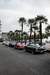 cars parked on parking lot during daytime