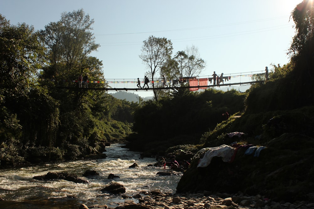bridge over river during daytime