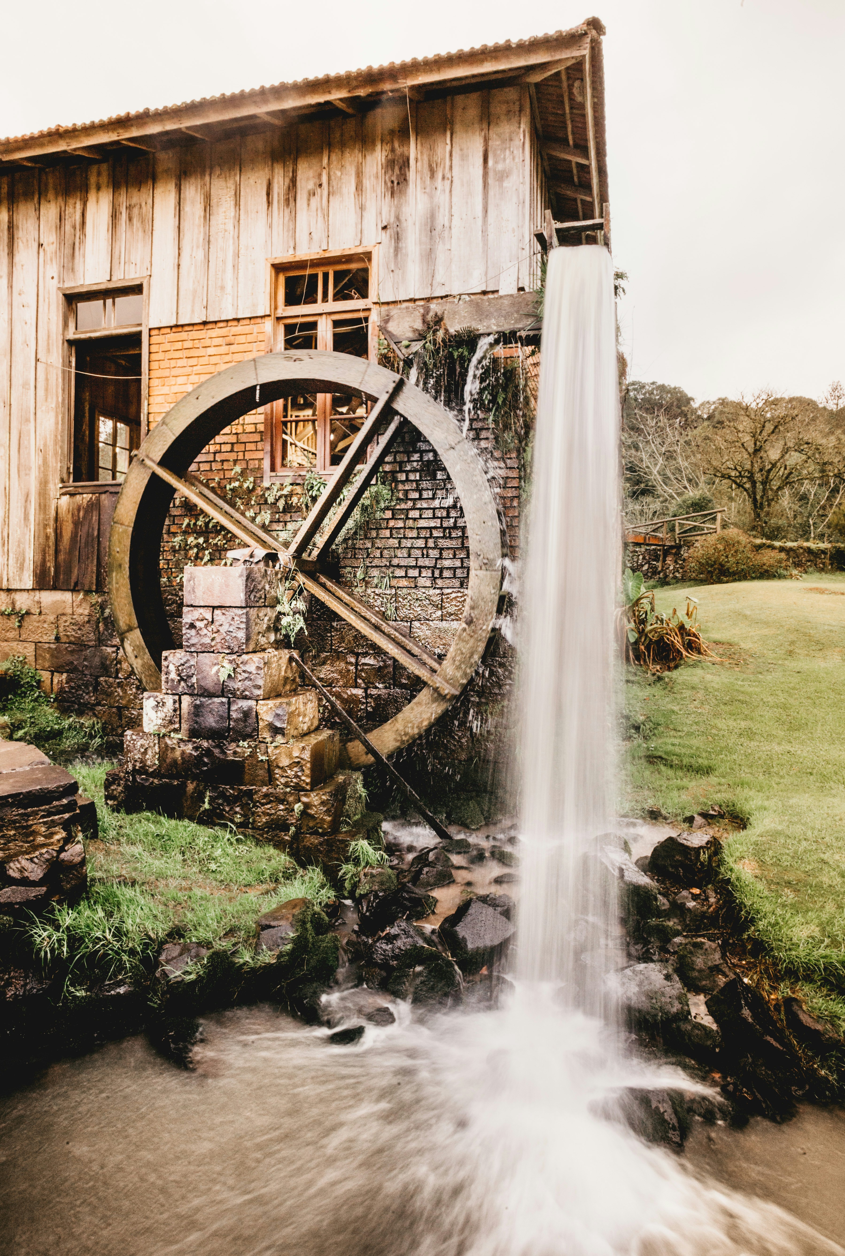 water fountain on green grass field during daytime