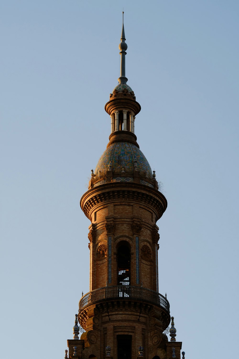 brown and black concrete tower