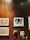 An elegant wall adorned with colorful and artistic wall art pieces.