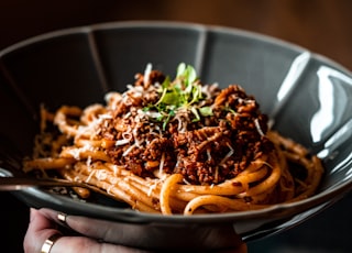 Pasta Bolognese for dinner, what else do you need?