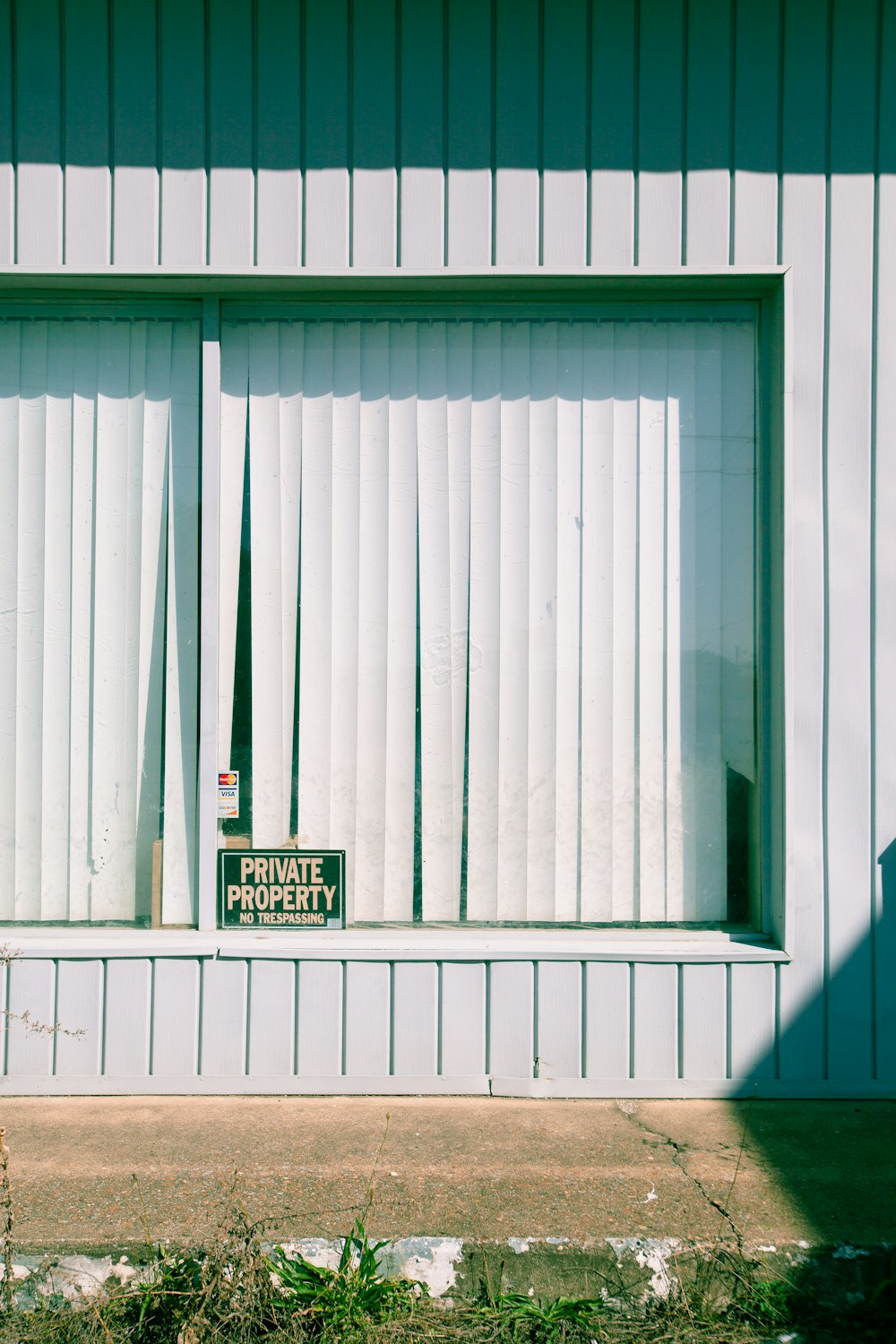 white window blinds on window