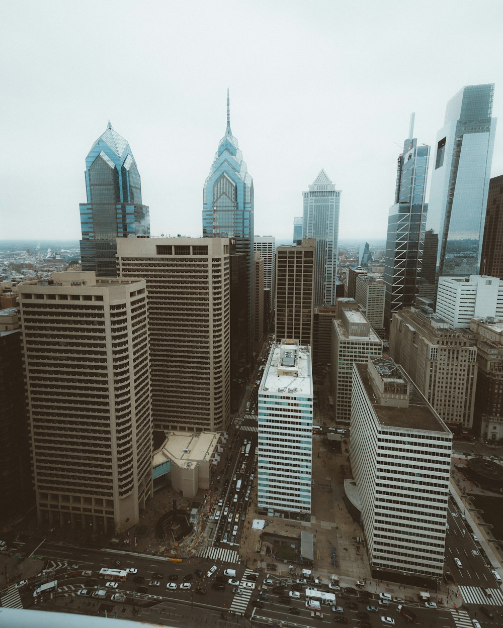 aerial view of city buildings during daytime