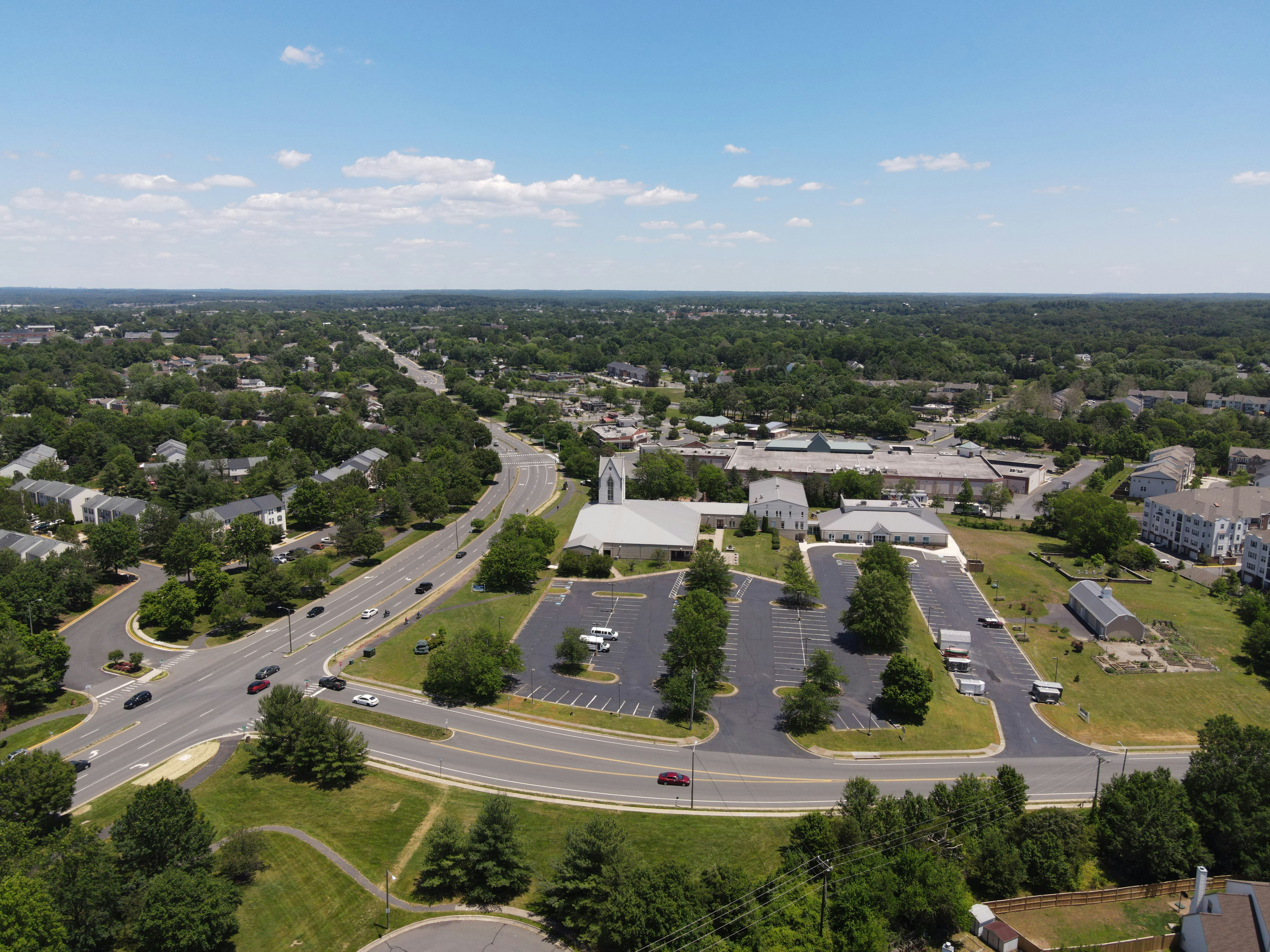 aerial view of city during daytime