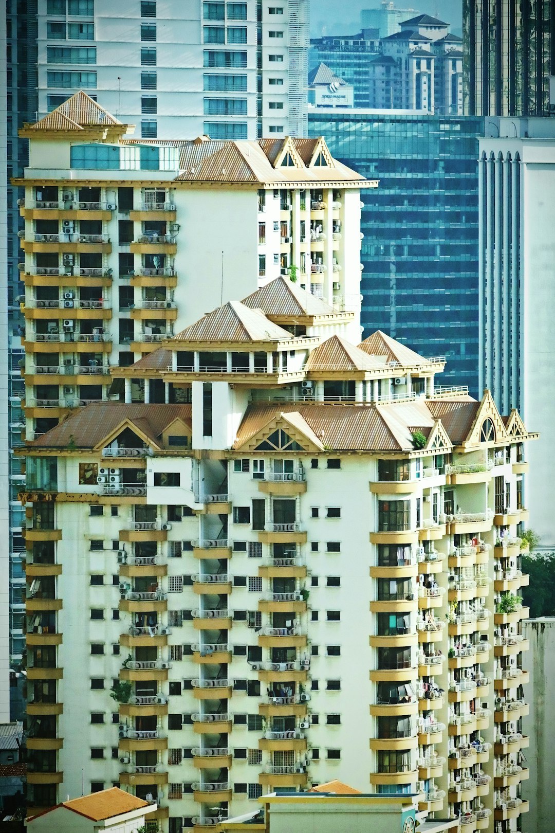 white and brown concrete buildings