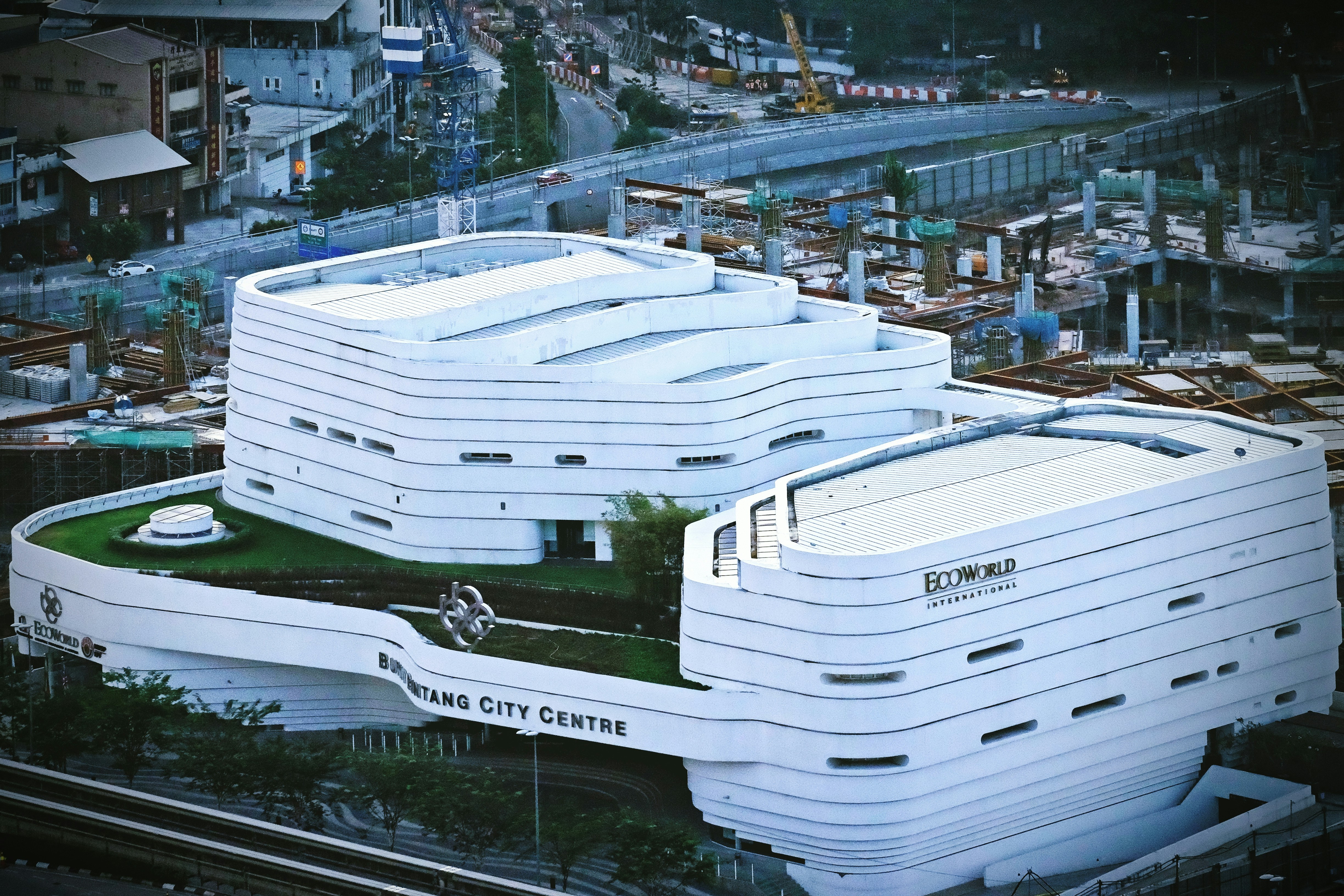 White concrete building