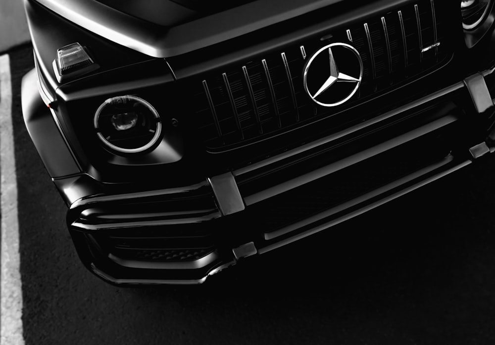 Volante de coche Mercedes Benz negro