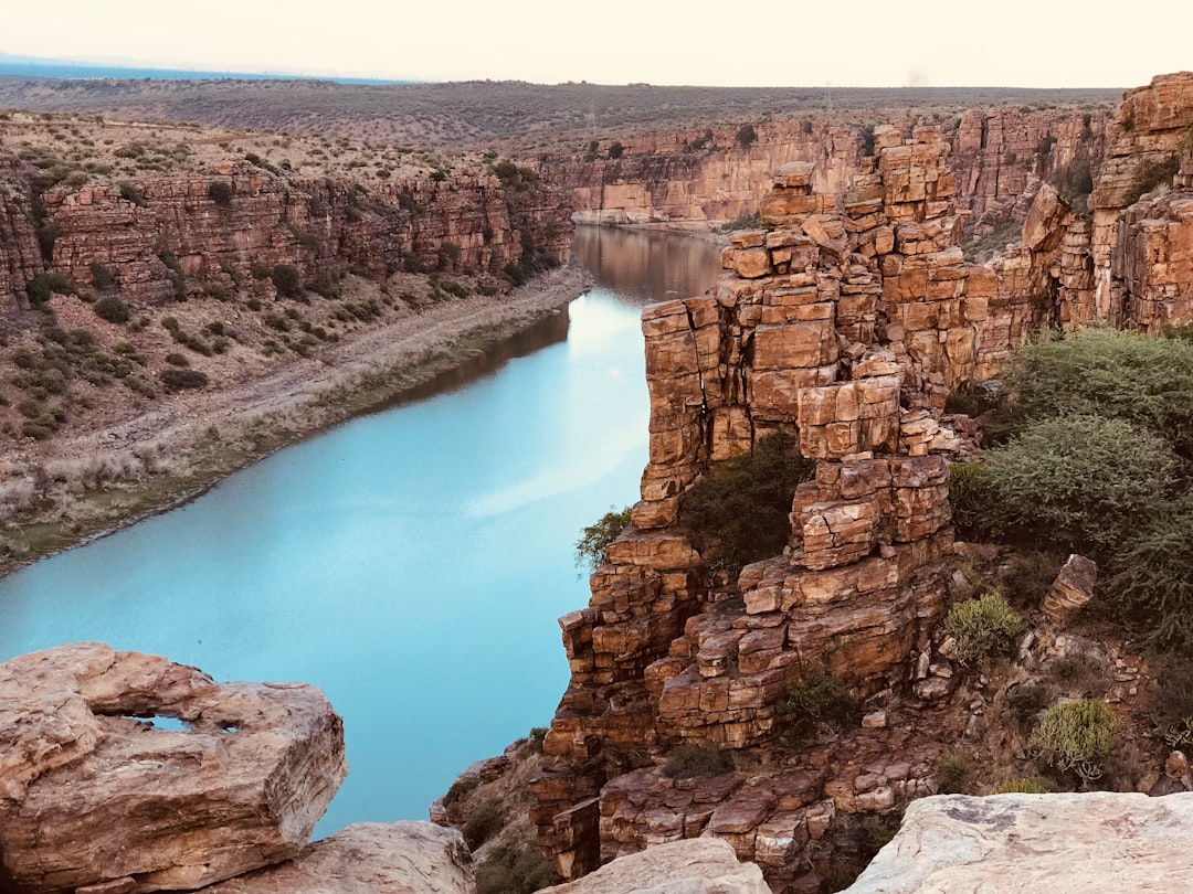 travelers stories about Canyon in Gandikota, India