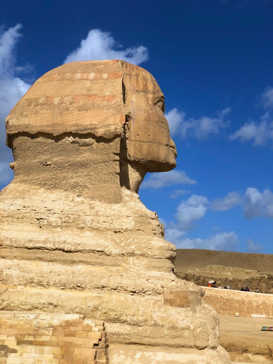 None in Great Sphinx of Giza Egypt