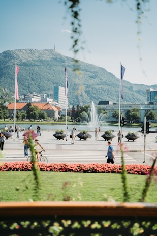 A scenic view of the municipality showcasing its parks and public spaces.
