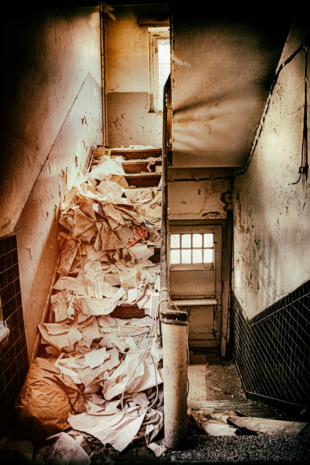 white and brown concrete wall