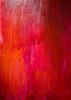 red and black abstract painting