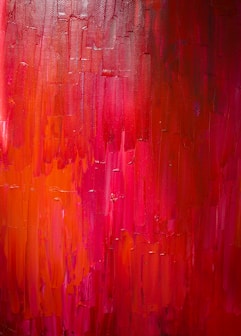 red and black abstract painting