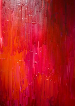 red and black abstract painting