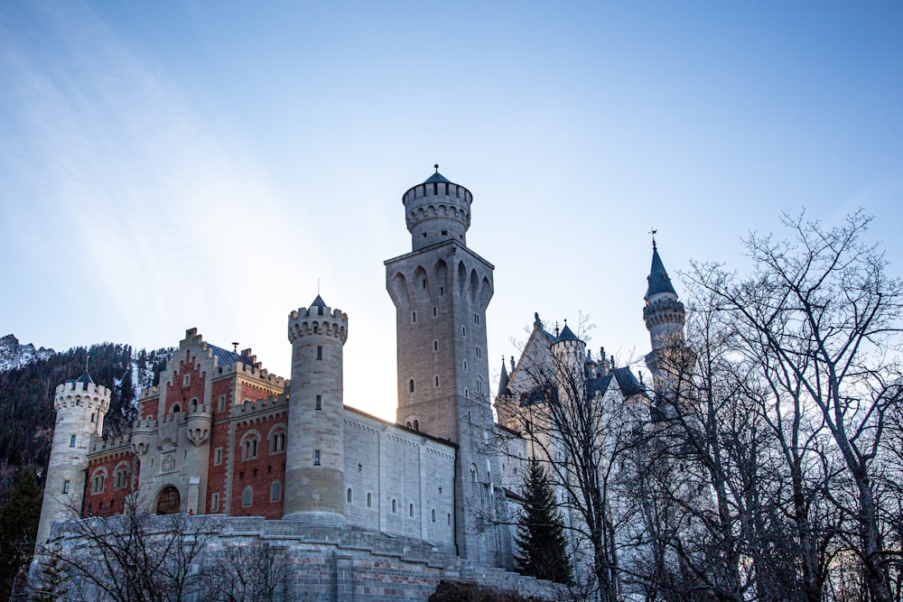 brown concrete castle under white sky during daytime