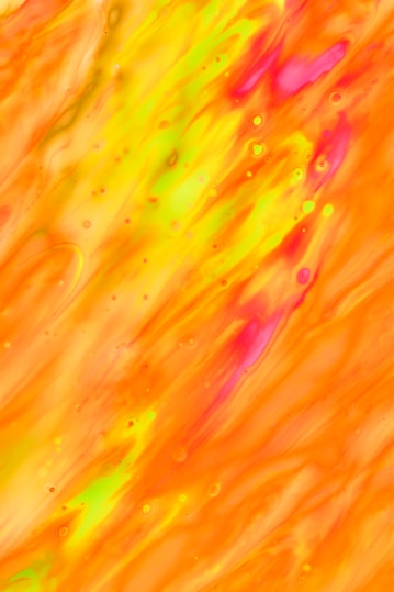 yellow and pink abstract painting