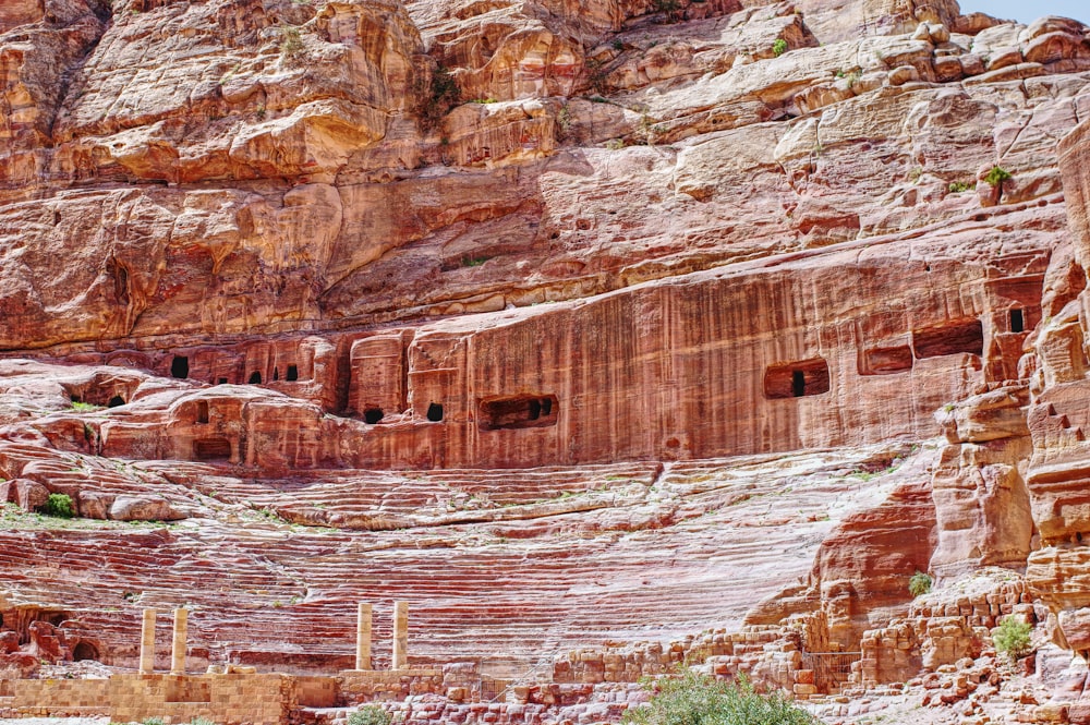 brown rock formation during daytime