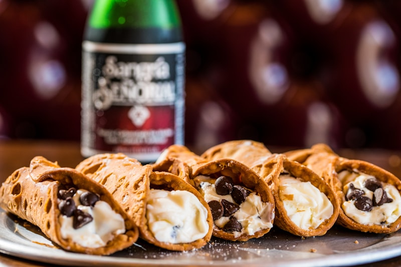 Sangria Senorial and Delicious Cannoli's  from unsplash}
