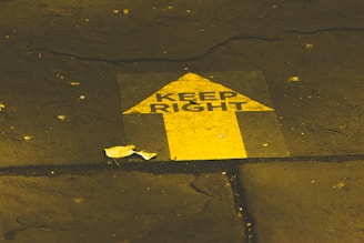 yellow and black road sign