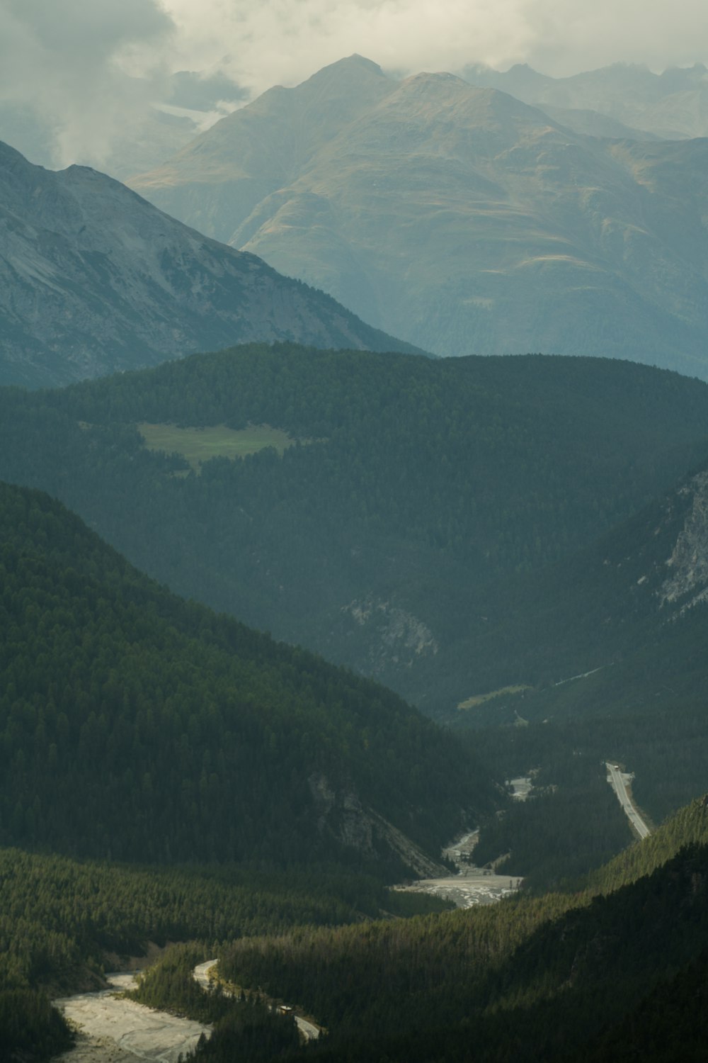 green mountains under white sky during daytime