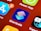 A close-up of a smartphone displaying a vibrant app interface.
