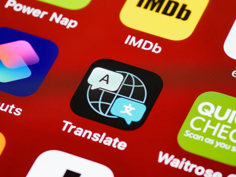 Language translation app