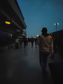 Image showing a cozy group gathering with luggage ready for departure.