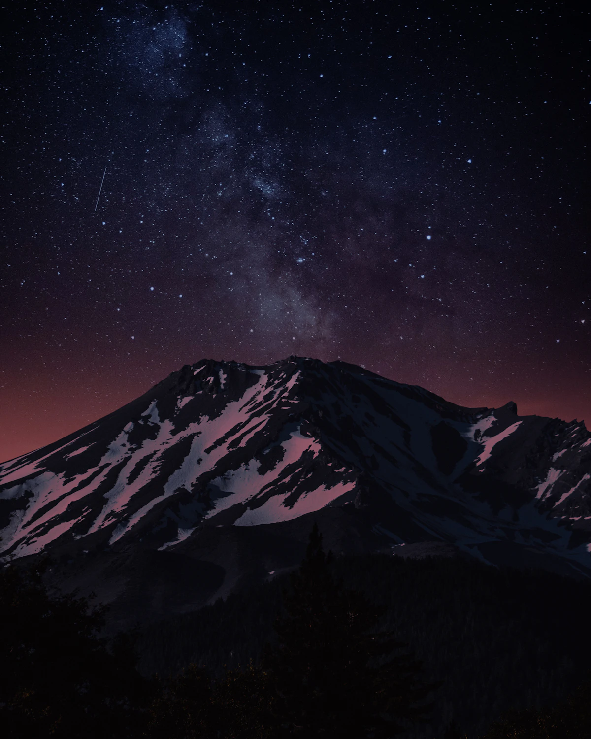 Mt. Shasta at Dawn