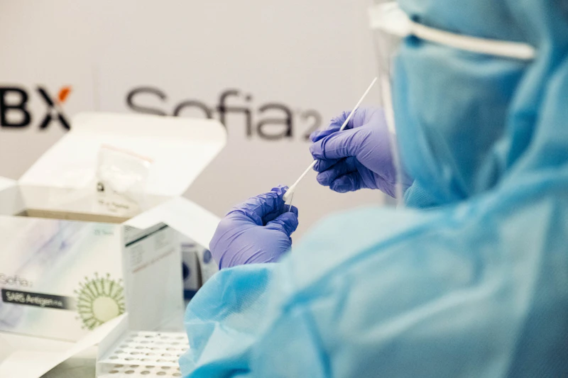 COVID and flu rapid testing at urgent care