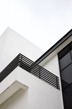 Completed residential building showcasing clean lines and sturdy design.