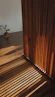 brown wooden staircase with brown wooden railings