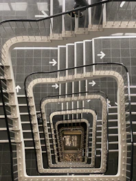 white and black concrete building