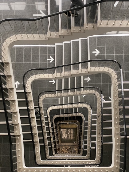 white and black concrete building