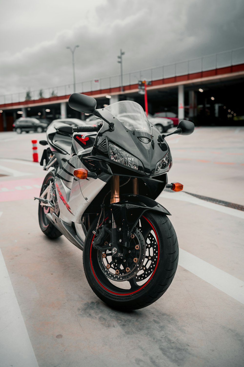 black and silver sports bike on road during daytime