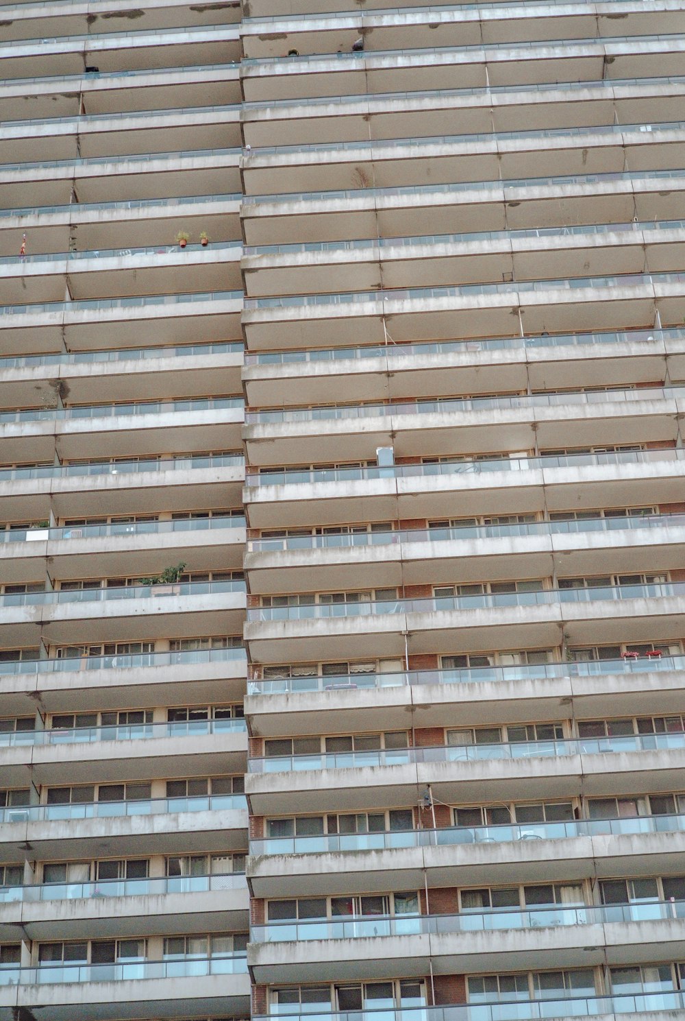 brown and white concrete building