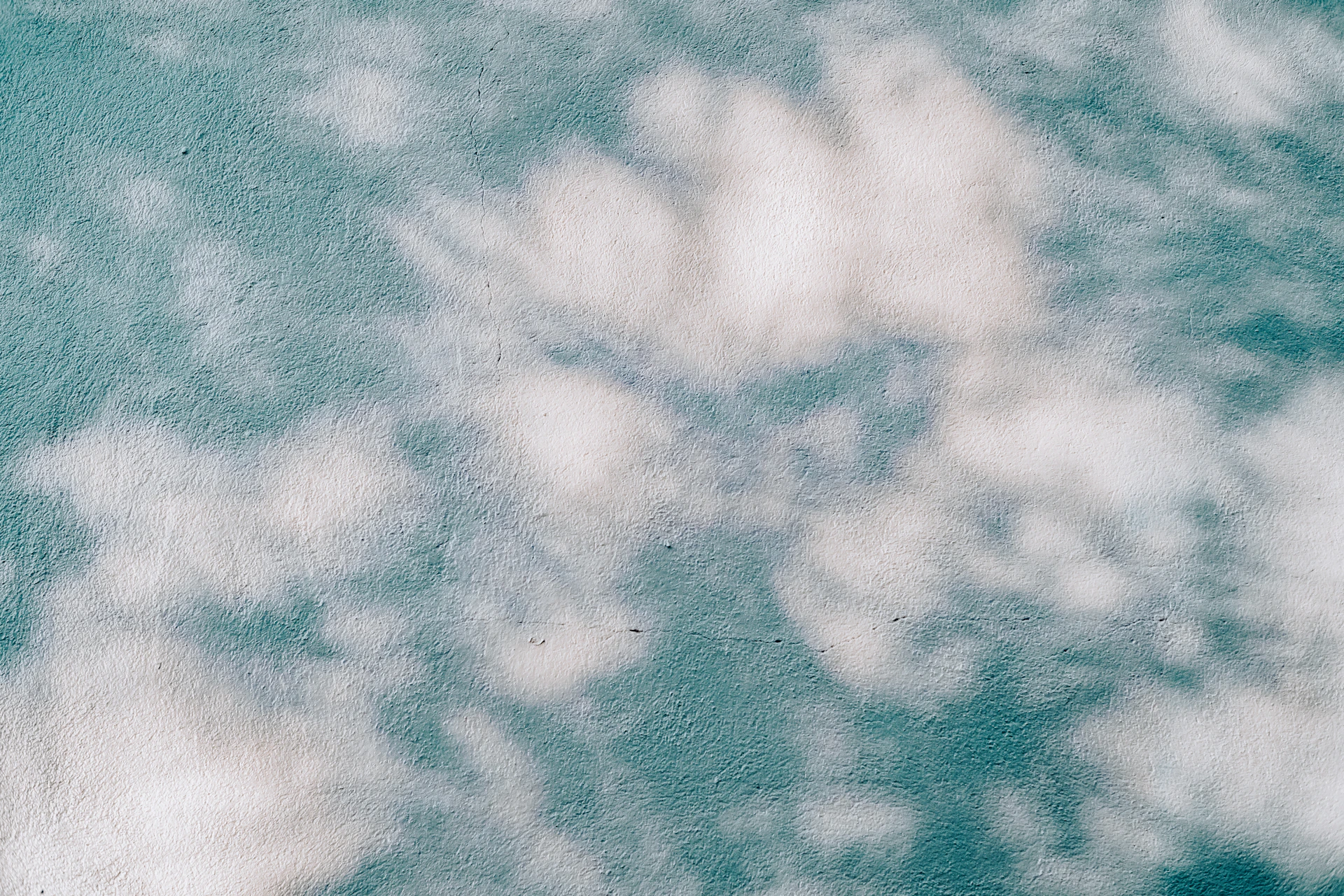 blue and white cloudy sky