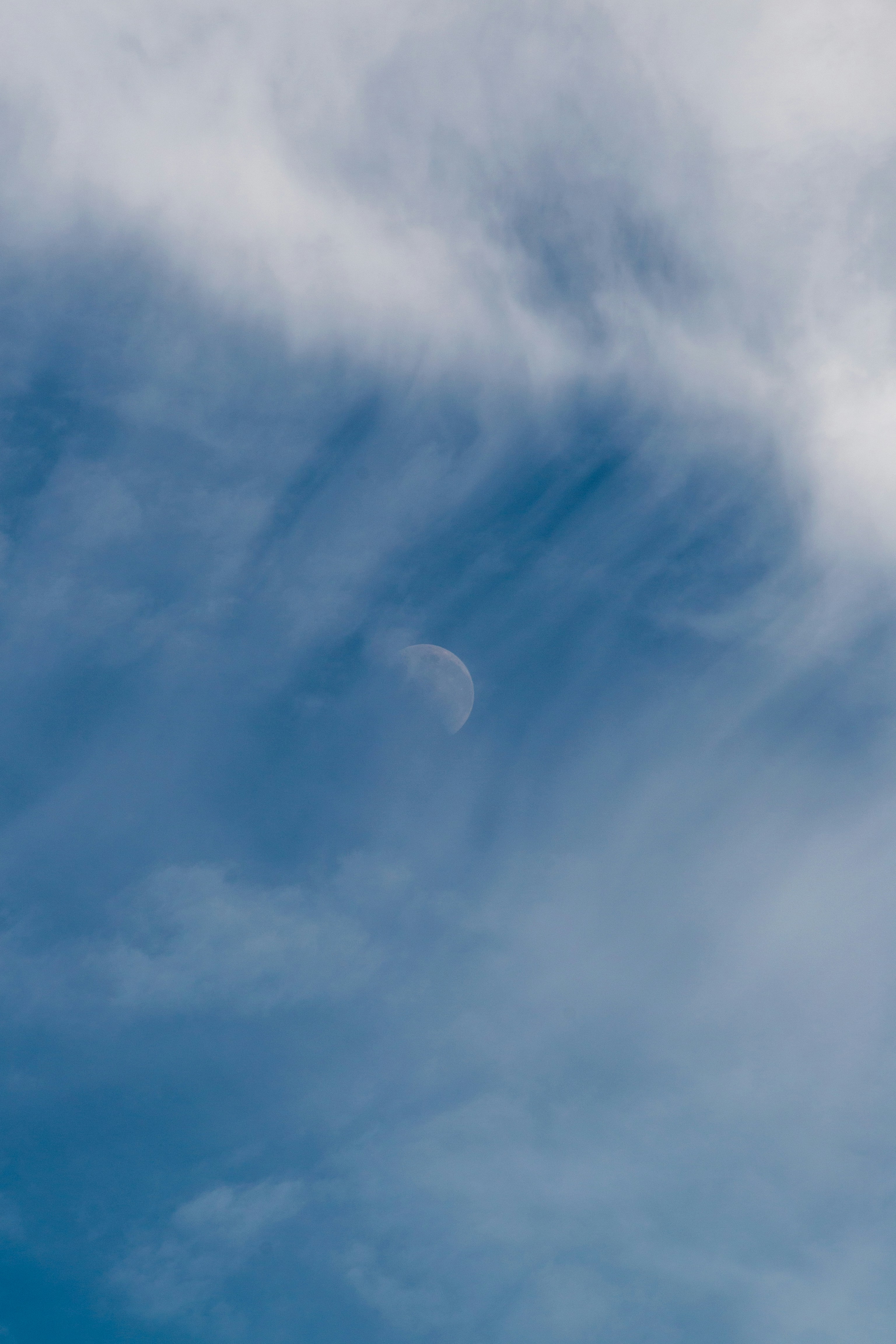 blue sky with white clouds