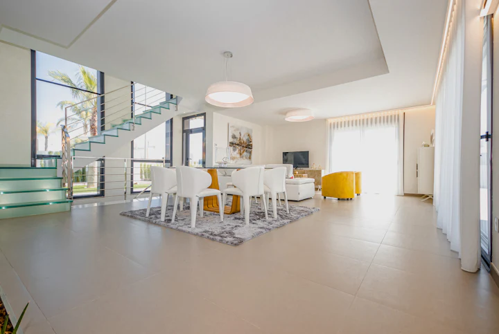 Modern living interior