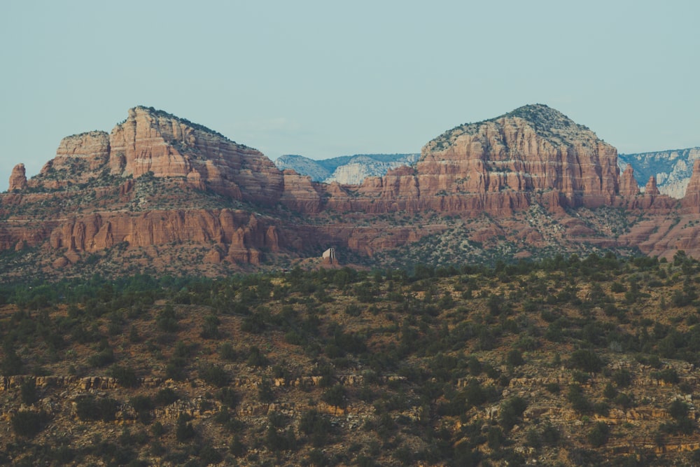 brown rock formation during daytime