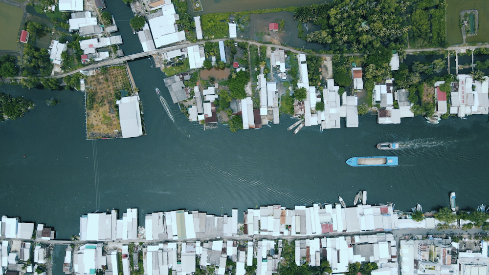 aerial view of city buildings during daytime