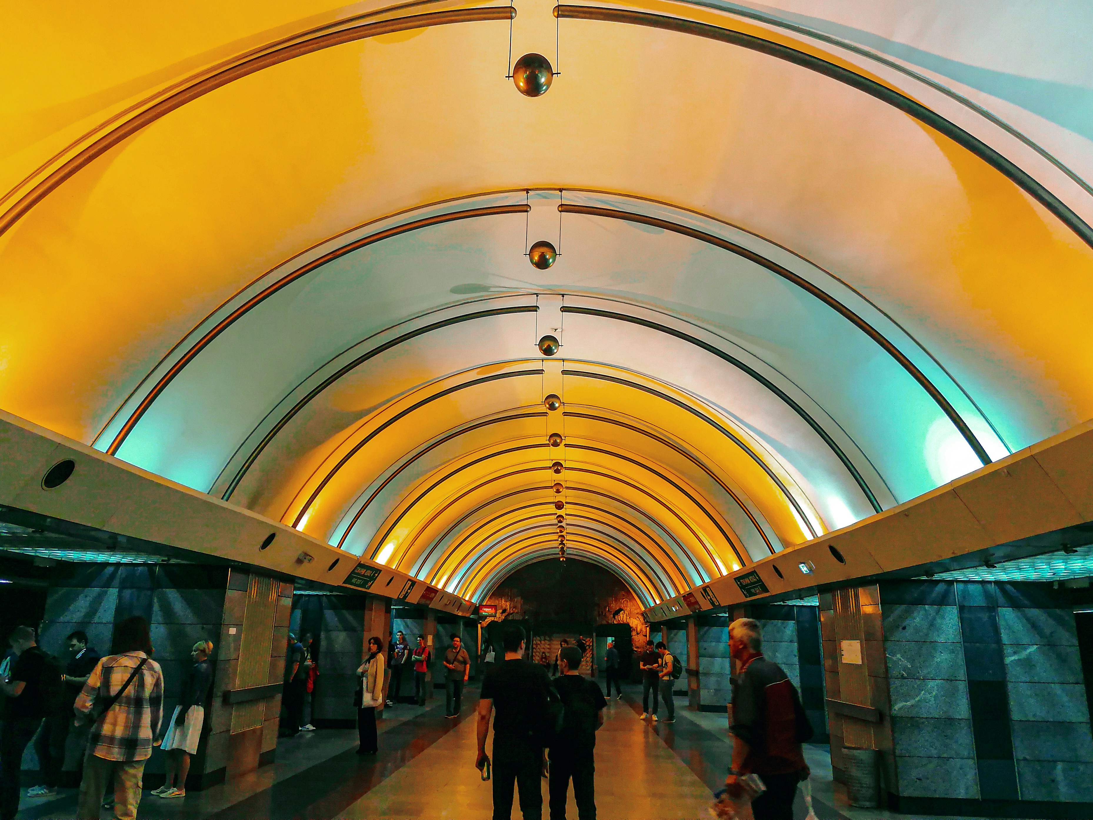 elegant subway architecture