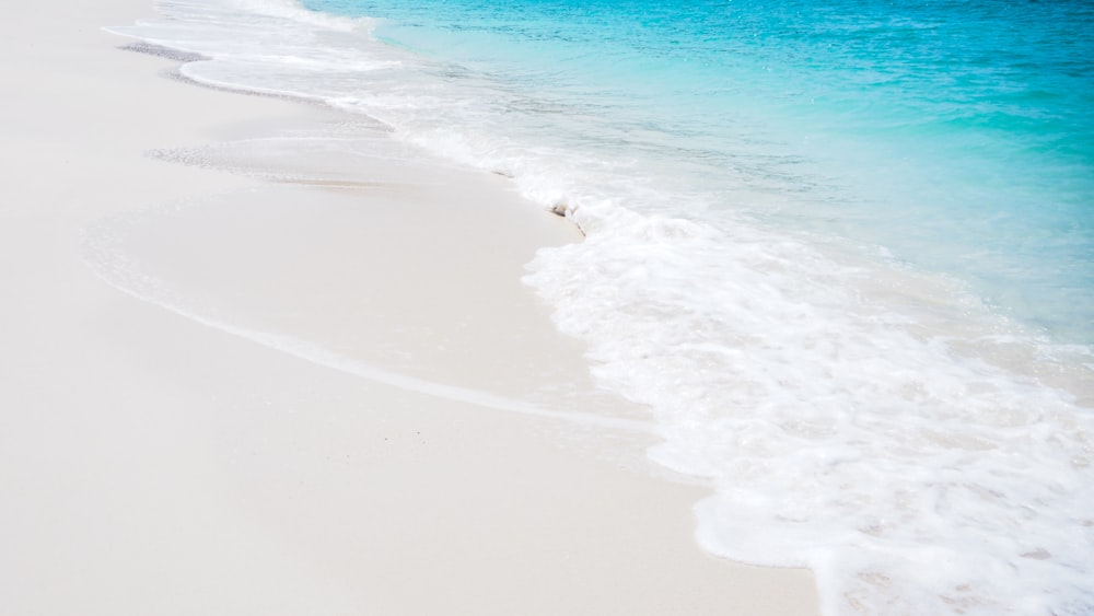 aerial view of beach during daytime