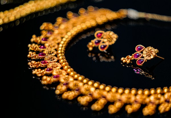 Gold-Plated Temple Necklace