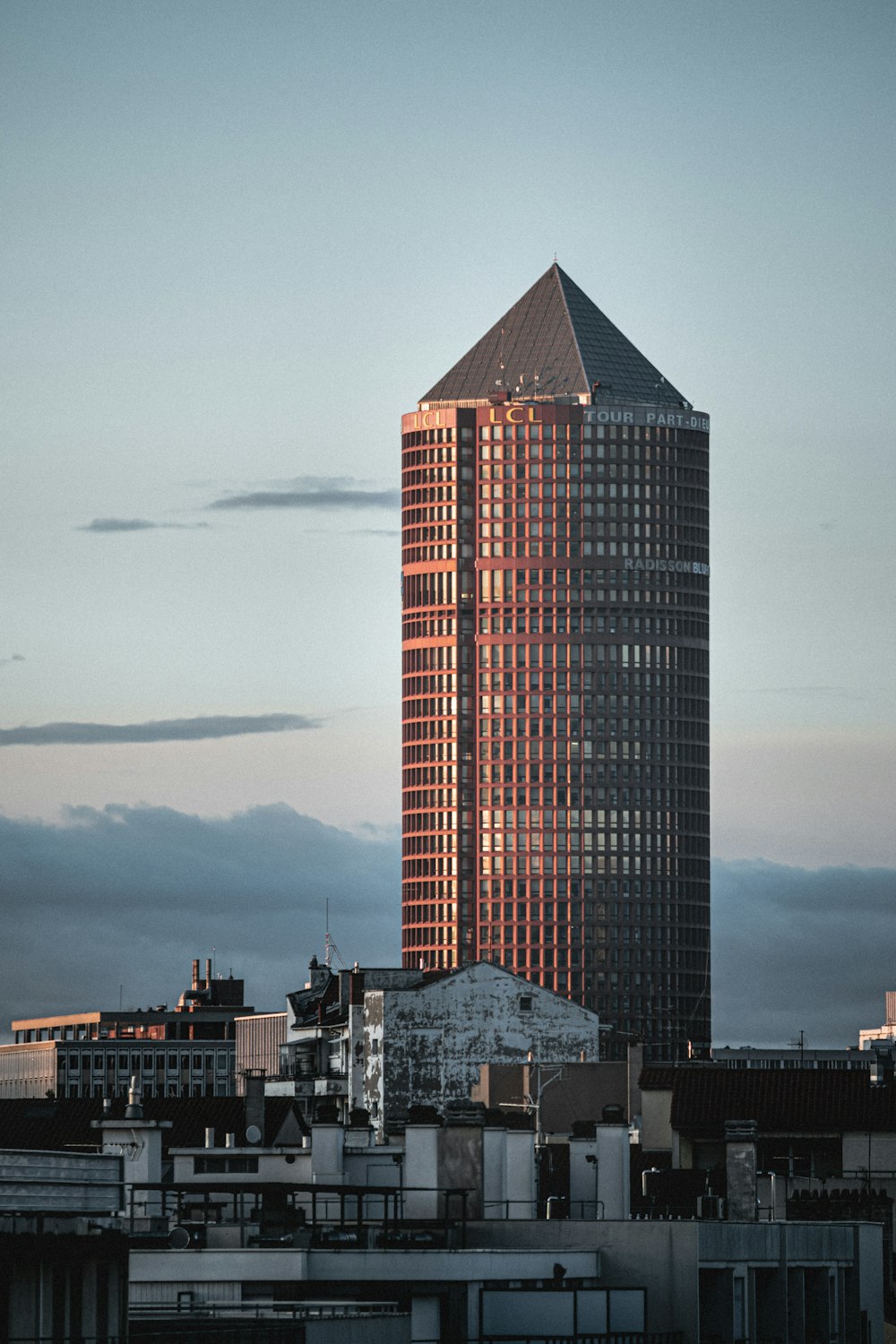 brown and black high rise building