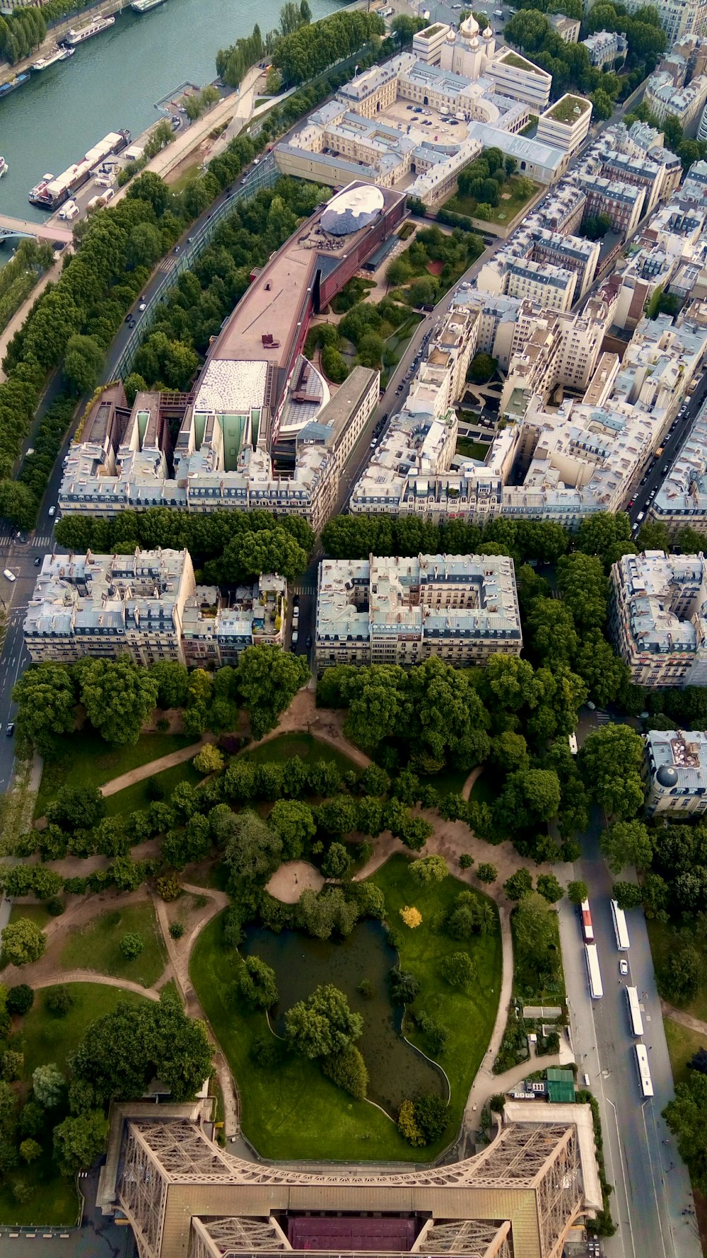 aerial view of city buildings during daytime