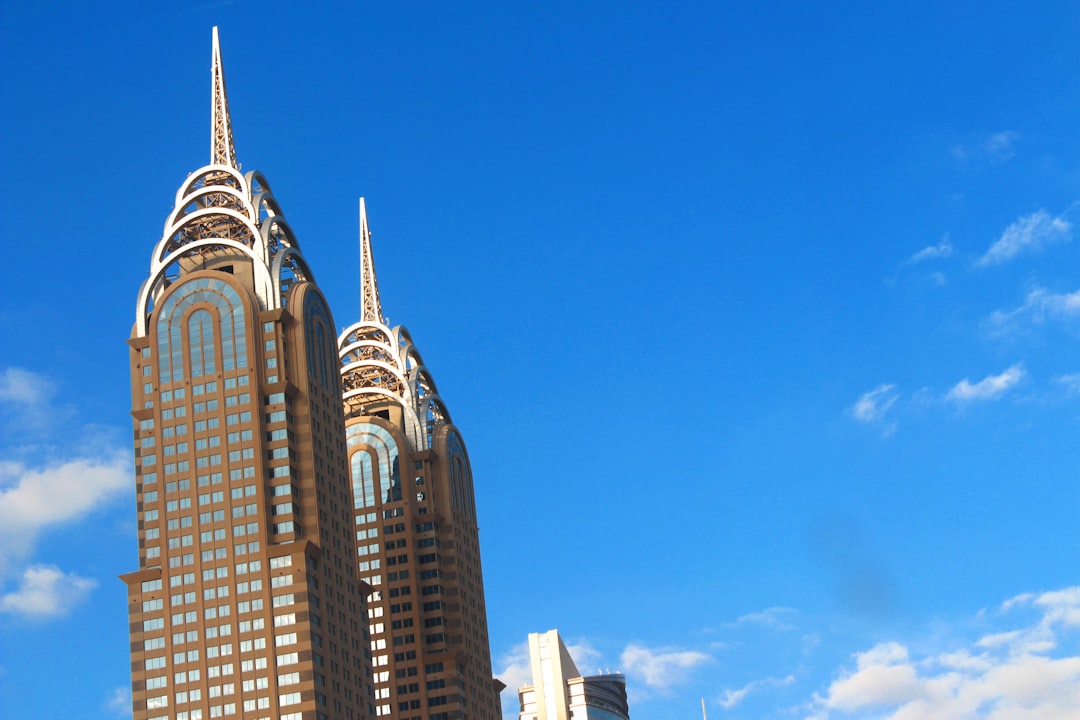 Landmark photo spot Business Central Towers - Dubai - United Arab Emirates Burj Al Arab